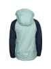 Trollkids Softshell Jacke Zip Off "Rondane" in Gletschergrün/Marineblau