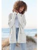 Vivance by Lascana Strickjacke in hellgrau meliert
