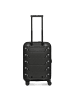 Smartbox Edition 01 4 Rollen Kabinentrolley 55 cm mit Dehnfalte in black