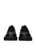 Max Mara Schwarz Leder Oxford-Schuhe und Derby-Schuhe