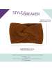 styleBREAKER Strick Stirnband in Altrose