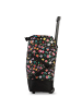 Punta Frida Kahlo Einkaufstrolley 50 cm in schwarz