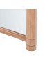 Beliani Wandspiegel CANET in Braun - (W) 90 x (H) 200 x (L) 8 cm Vertikal