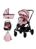Chipolino Kombikinderwagen Magnum 3 in 1 in rosa