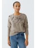 Oui Pullover in smokey taupe