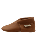 Mepiq Baby Leder-Krabbelschuhe in Braun