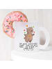 Mr. & Mrs. Panda Teetasse Bär Jonglieren mit Spruch in Transparent