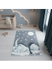 KADIMA DESIGN Teppich Kinder Kurzflor Dinosaurier Polypropylen Kinderzimmer