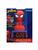 Lexibook Spider-Man 3D-Nachtlicht-Wecker mit Soundeffekten