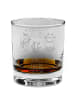 Mr. & Mrs. Panda Whisky Tumbler Waldtiere Aloha mit Spruch in Transparent