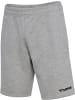 Hummel Short "Hmlmover Cotton Bermuda Shorts" in Grau