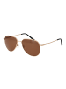 Serengeti Unisex Sonnenbrille Flieger Rose Gold