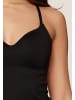 Linga Dore Singlet in Schwarz