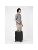 Franky London 4 Rollen Kabinentrolley S 55 cm mit Dehnfalte black
