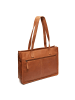 The Chesterfield Brand Adana Shopper Tasche Leder 40 cm Laptopfach cognac