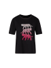 MARC CAIN T-Shirt mit Aufdruck Rethink Together in Schwarz