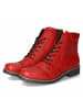 rieker Schnürstiefel in red