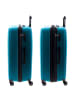 Gladiator 4 Rollen Trolley 74 cm mit Dehnfalte turquoise