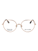 Trussardi Damen Optische Fassungen Rund Roségold