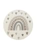 KADIMA DESIGN Kinderteppich Regenbogen Kinderzimmer in Beige