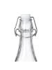 Butlers 4x Flasche mit Bügelverschluss 500ml SWING in Transparent