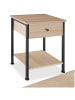 tectake Beistelltisch Bradford 40x40x55,5cm