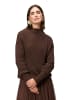 Zero  Strickpullover mit Pailletten in BrownBrown
