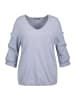 Ulla Popken Sweatshirt in lavendel