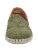 Verbenas Sportlicher Slipper in grün