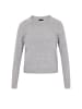 DreiMaster Women Sweater in light grey melange