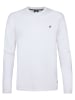 Petrol Industries Jersey Langarm-T-Shirt Tormenta in Weiß