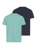 Bruno Banani T-Shirt in marine/hellblau