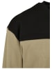 Urban Classics Sweater in khaki/black