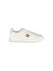 Tommy Hilfiger Weiße Polyurethan-Sneaker