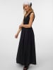 Vero Moda Gesmoktes Kleid in Black