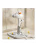 relaxdays Baby-Duschständer in Grau/ Weiß – 45-67 cm