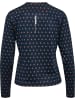 Hummel T-Shirt Hmlfast Multisport Damen in DRESS BLUES/DUSTY ORANGE