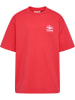 Hummel Hummel T-Shirt Hmljr Loose Kinder in HIBISCUS