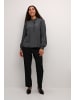 Kaffe Langarm-Bluse KAdorit Regular fit in Black Oyster
