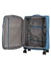 Jump Monthélys 4 Rollen Trolley 67 cm mit Dehnfalte in blue