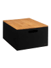 5five Simply Smart Aufbewahrungsboxen 3er-Set in schwarz