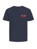 Jack & Jones T-Shirt 'COLTON' in Navy Blazer