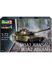 Revell Modellbausatz Militär M1A2 Abrams 1:72  Teile 126 12+ Spritzgusskette