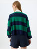 KOTON Sweater in Marineblau Gestreift