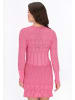 faina Women Cardigan in pink gold