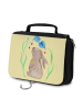 Mr. & Mrs. Panda Waschtasche Hase Blume ohne Spruch in Gelb Pastell