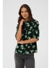 Kaffe Bluse kurzarm KAvelana Regular fit in Ponderosa Pine Large Flower