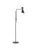 Beliani Stehleuchte MELAWI in Schwarz/Gold - (W) 57 x (H) 155 x (L) 30 cm