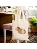 Mr. & Mrs. Panda Schultertasche Meerschweinchen Weisheit ohne Sp... in Creme