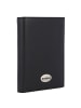 oxmox Leather Geldbörse RFID Schutz Leder 9.5 cm black